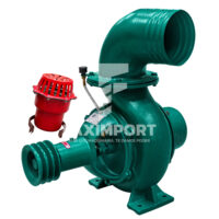 bomba de agua de eje libre 6x6 caudal
