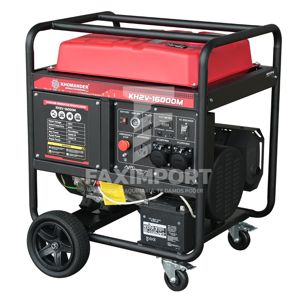 generador gasolinero 13000w monofásico 220v kh2v 16000m generador gasolinero 13000w monofásico 220v kh2v 16000m