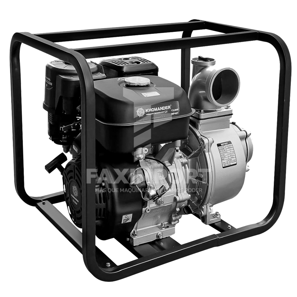 motobomba autocebante 4"x4" a gasolina motor 13hp wp40t motobomba autocebante 4"x4" a gasolina motor 13hp wp40t